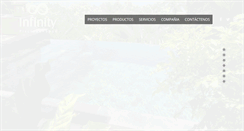 Desktop Screenshot of piscinasinfinity.com